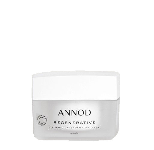 Lavender Facial Exfoliant with Almond Oil & Clay - Organic, Skin Revitalizer