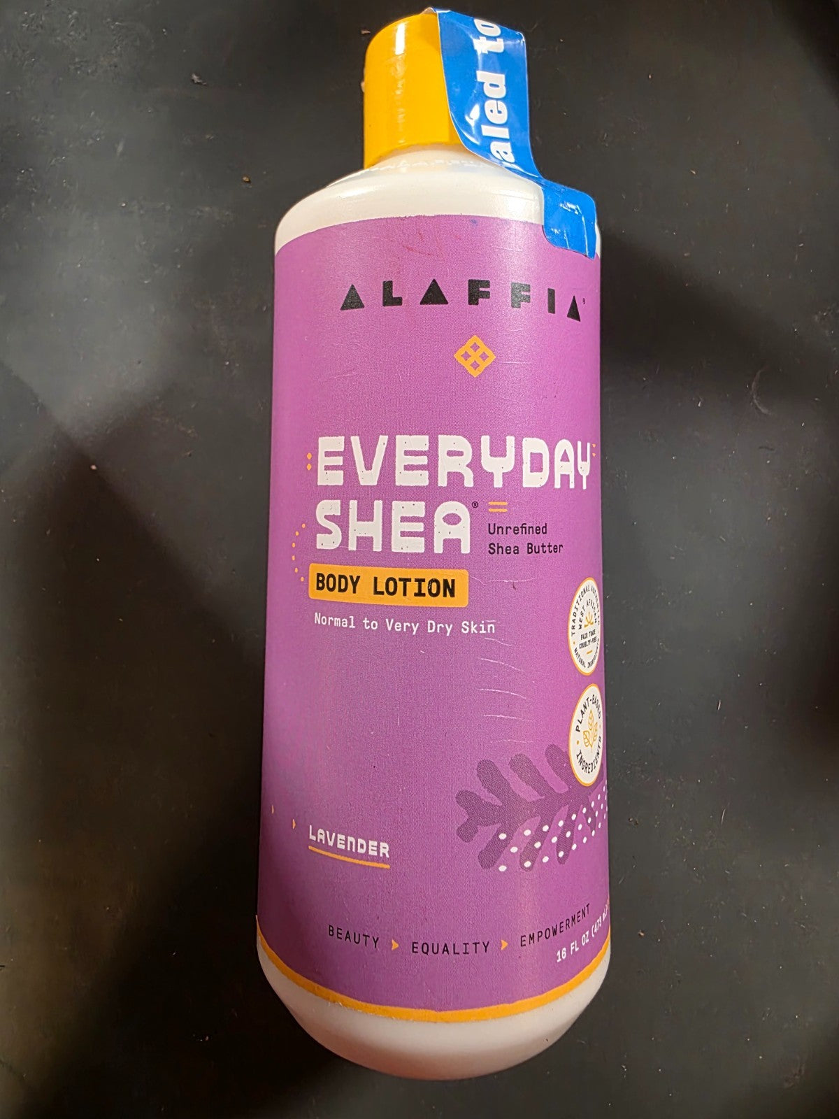 Alaffia Everyday Shea Body Lotion - Lavender, 16 FL OZ