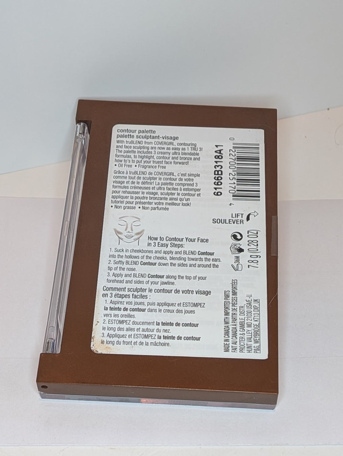 Dark Contour Palette for Deep Skin Tones - Highlight, Bronzer & Contour Makeup