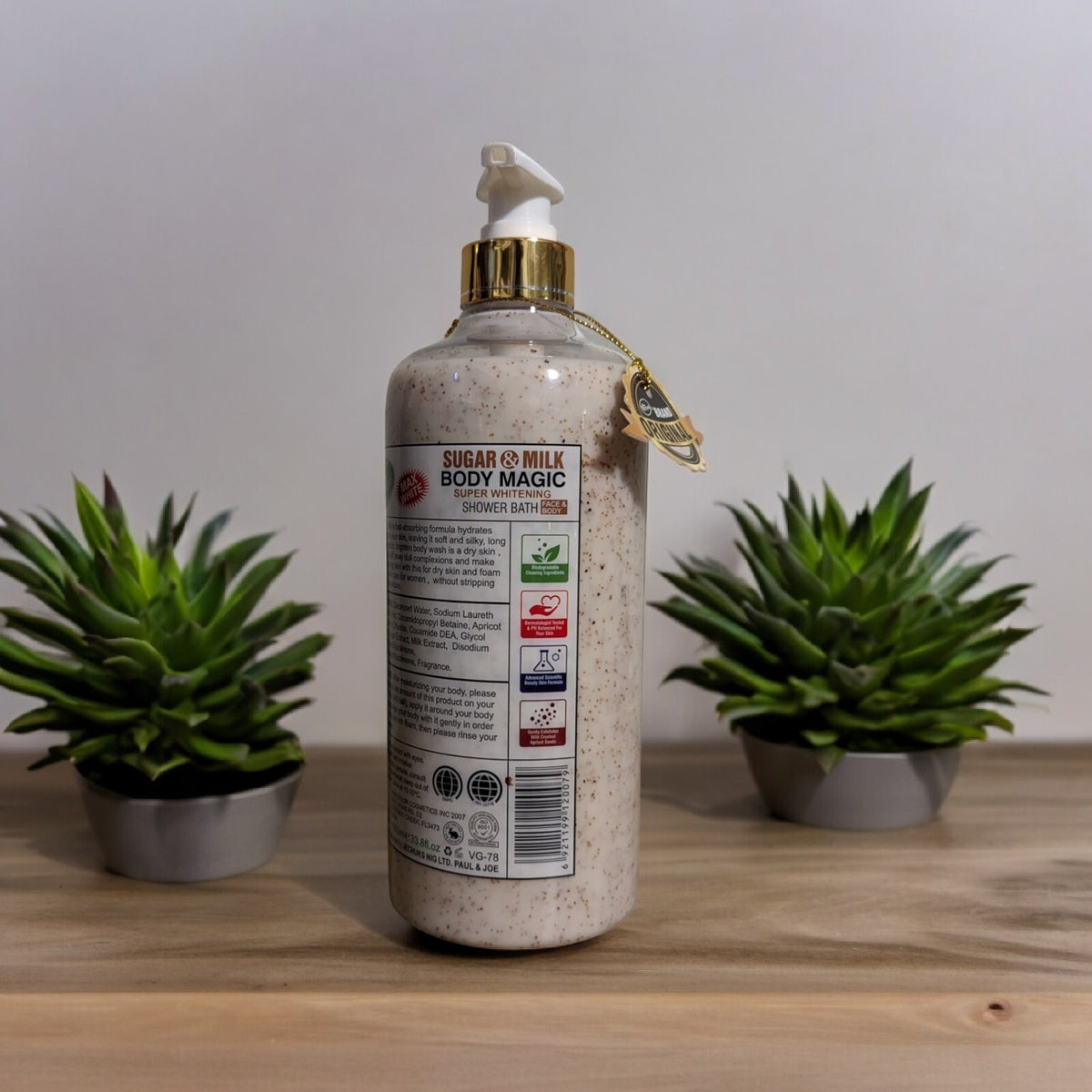 Whitening Body & Face Shower Gel with SPF 45 - 1000ml