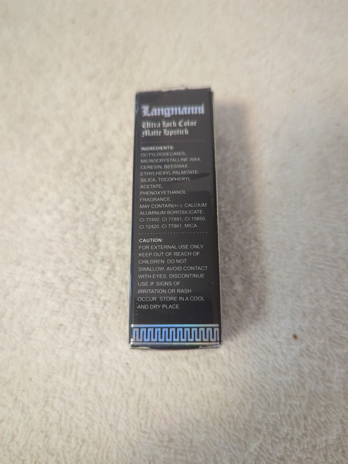 Langmamni 04 Intense Lipstick - 0.14 Oz, New Sealed, Long-lasting Color
