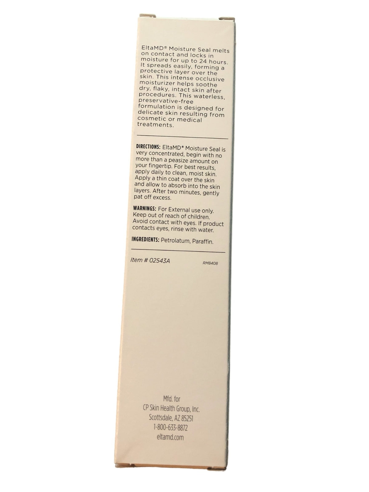 Elta MD Intense Moisturizer 2.8oz - Face & Body Hydration