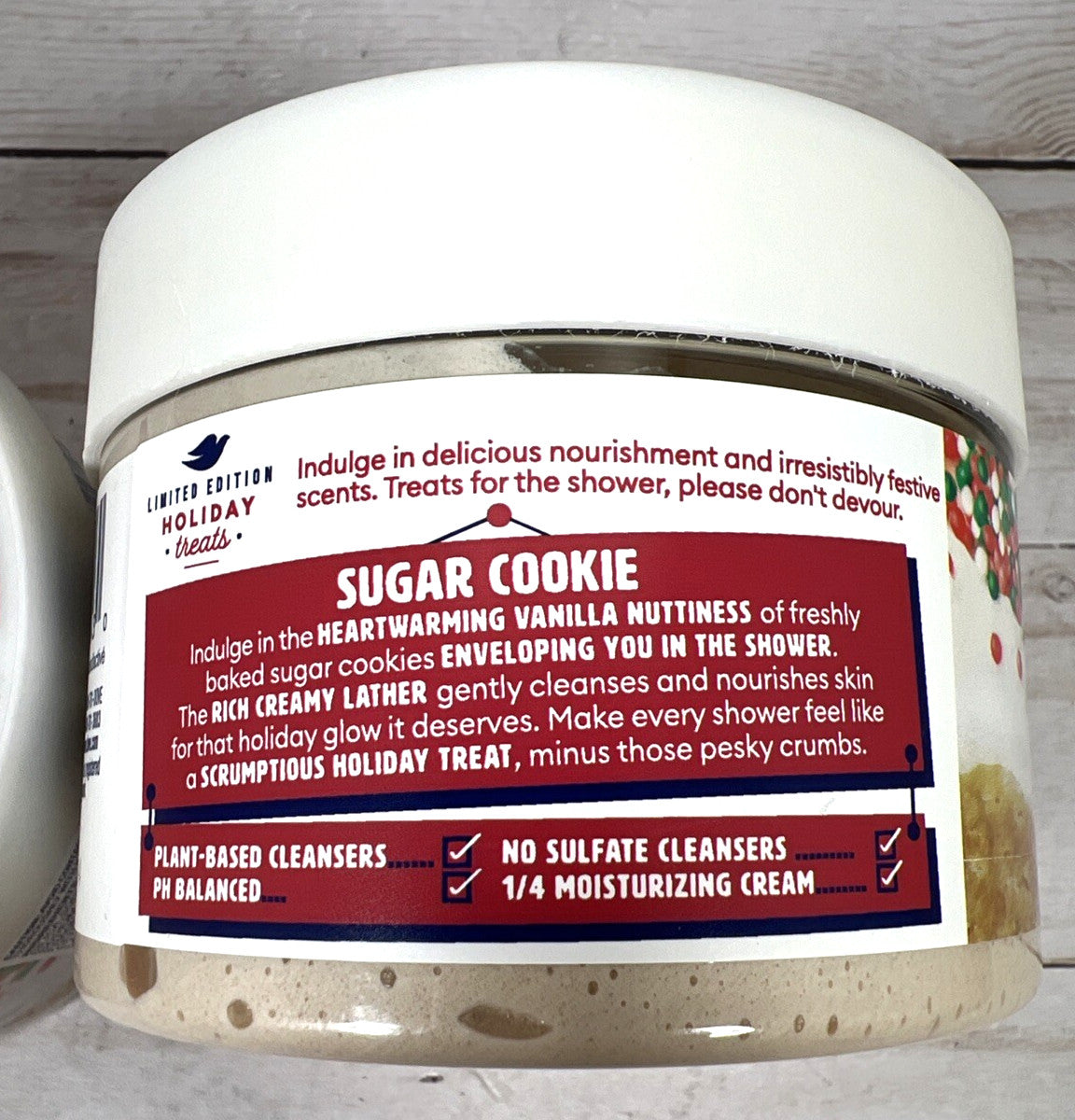 Dove Limited Edition Holiday Treats SUGAR COOKIE Body Scrub 10.5oz (2