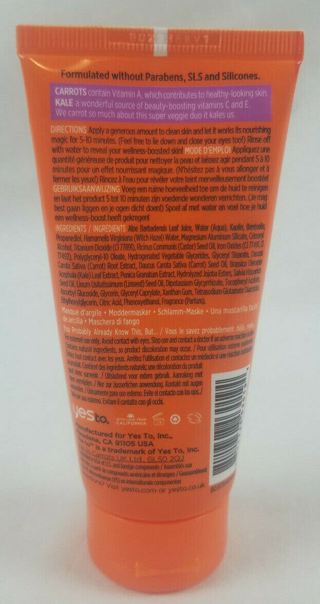 Nutrition Boosting Kale Mud Mask 2oz - Vegan