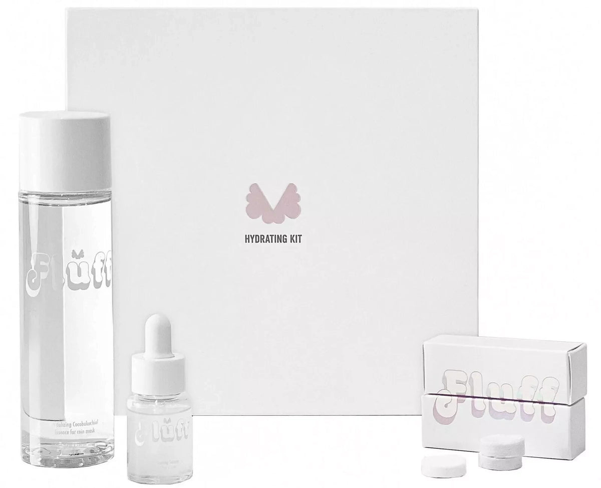 Hydrating Coin Sheet Mask Kit - 14 Sheets + Essence & Serum