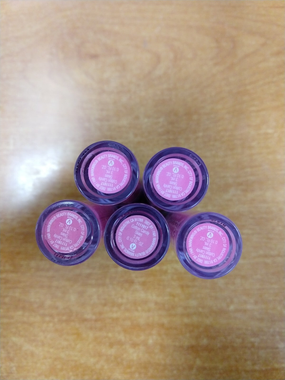 Lip Makeup Set - 5 Pack Cloud Pout Lip Cream - Choose Shade & Quantity