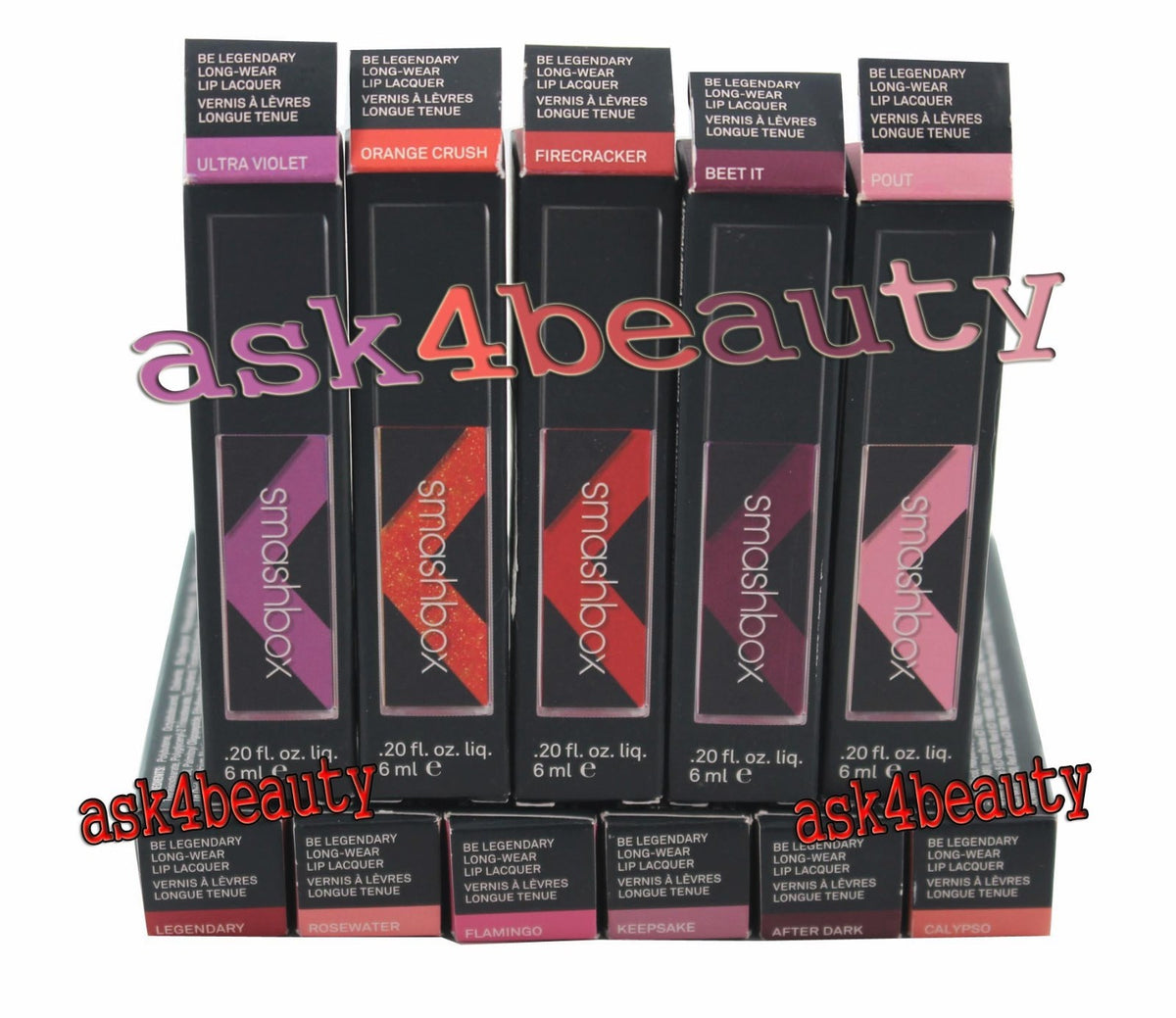 Long-Wear Lip Lacquer Set with Multiple Shades - High-Gloss, Comfortable, 8-Hour Color