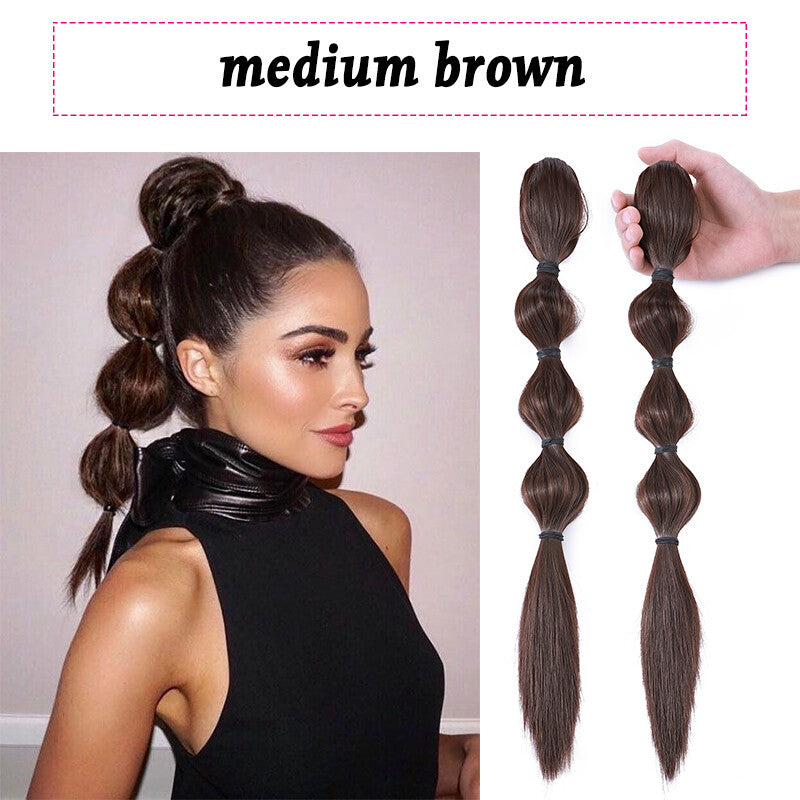 Claw On Ponytail Hair Extension - Human Hair Clip-In Style & Length Options