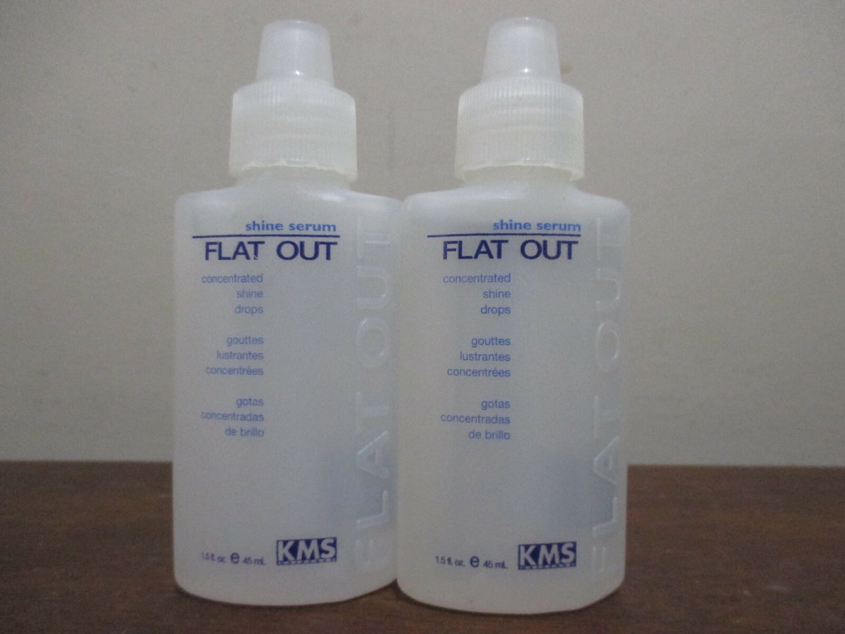 Flat Out Concentrated Shine Drops by KMS 1.5 oz