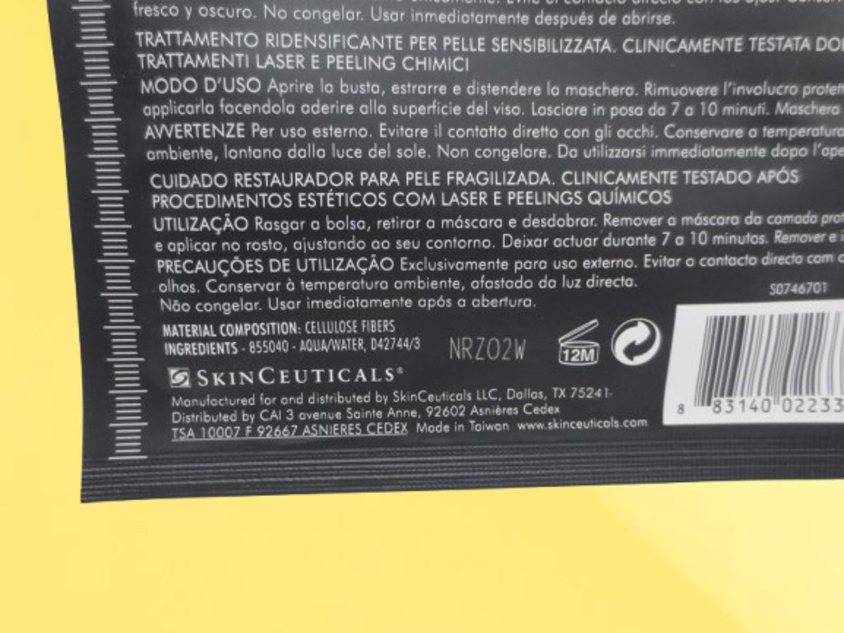 Biocellulose Restorative Facial Mask - 2 Pack
