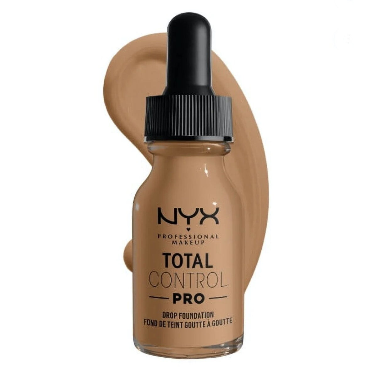 NYX 2-Pack Total Control Pro Drop Foundation 15 Caramel - Face Makeup