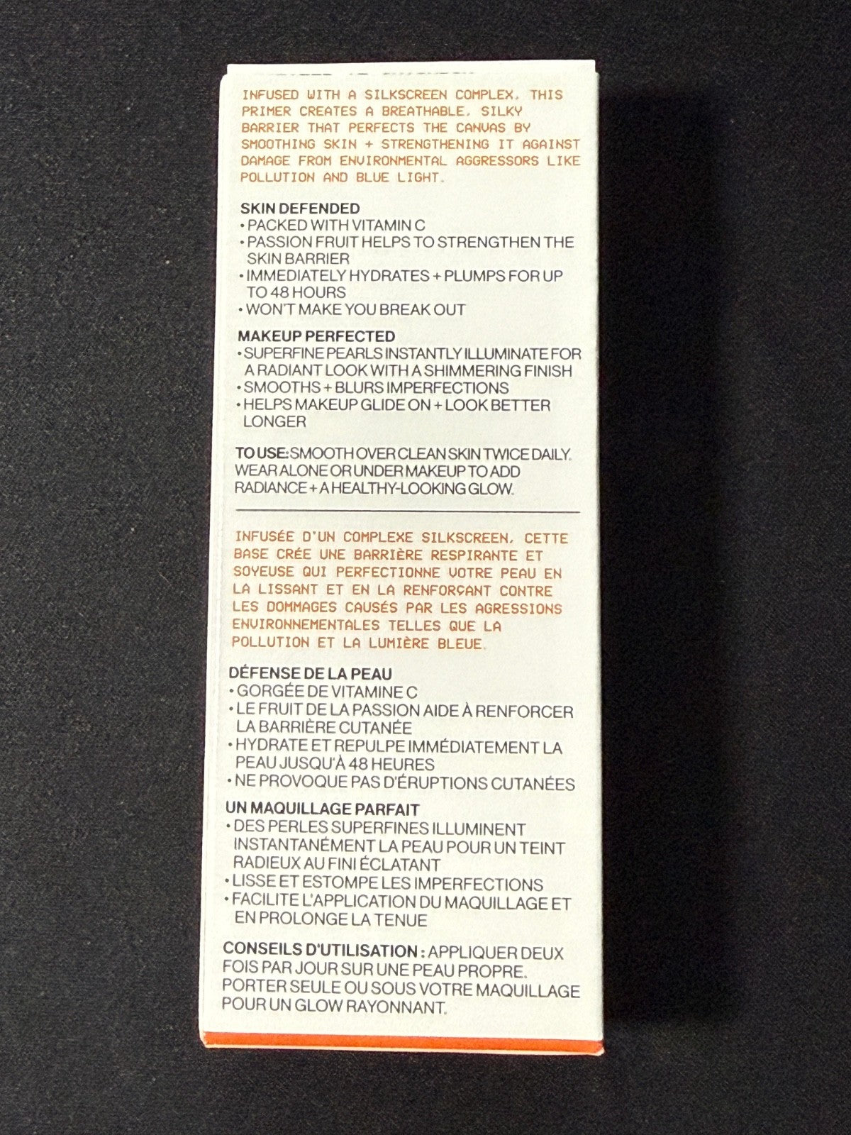 Glow Primer with Vitamin C & SilkScreen Complex - Illuminating Face Base