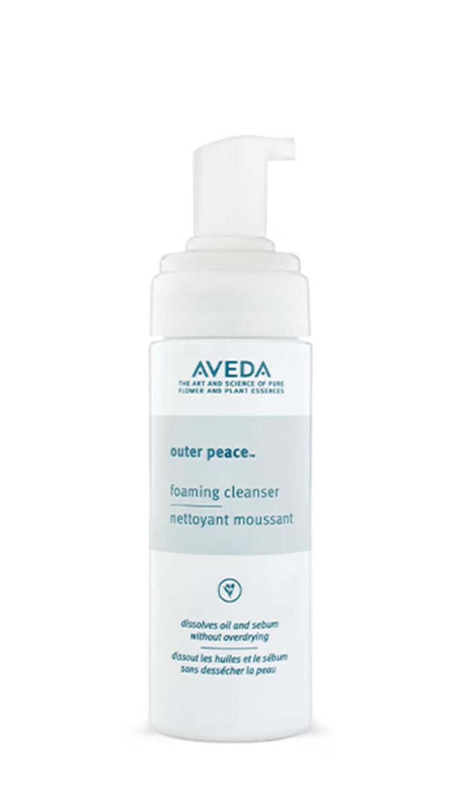 Aveda Outer Peace Foaming Facial Cleanser 4.2oz for Deep Pore Cleansing