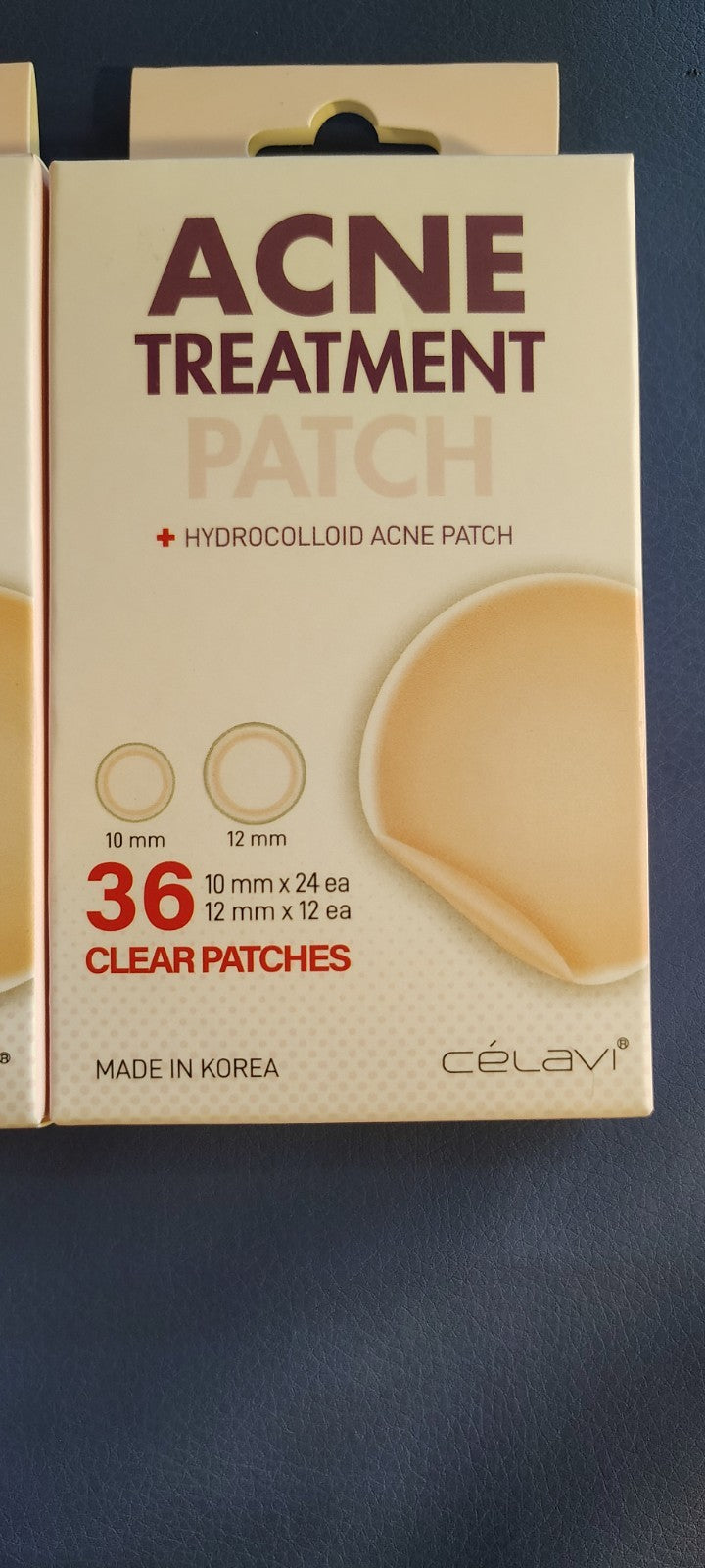 2-Pack Celavi Acne Treatment Patches - 72 Clear Spot Covers