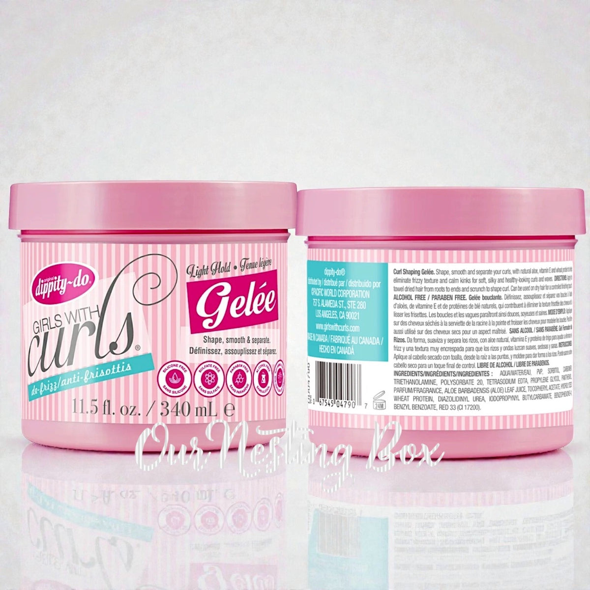Girls with Curls De-Frizz Light Hold Hair Gel - 11.5 fl oz