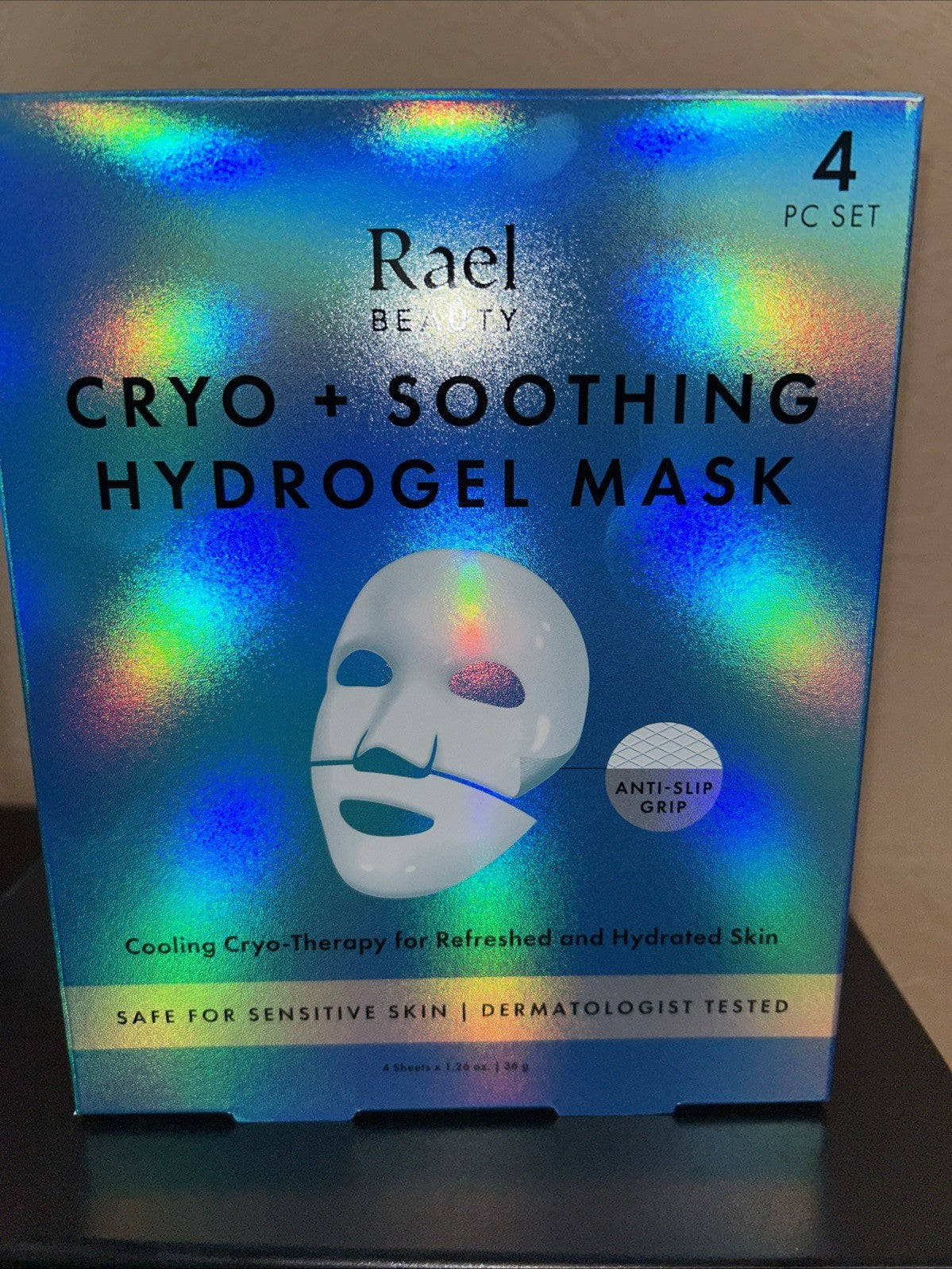 Hydrogel Face Mask Trio Set - 12 Masks (Collagen, Cryo, Vitamin C)