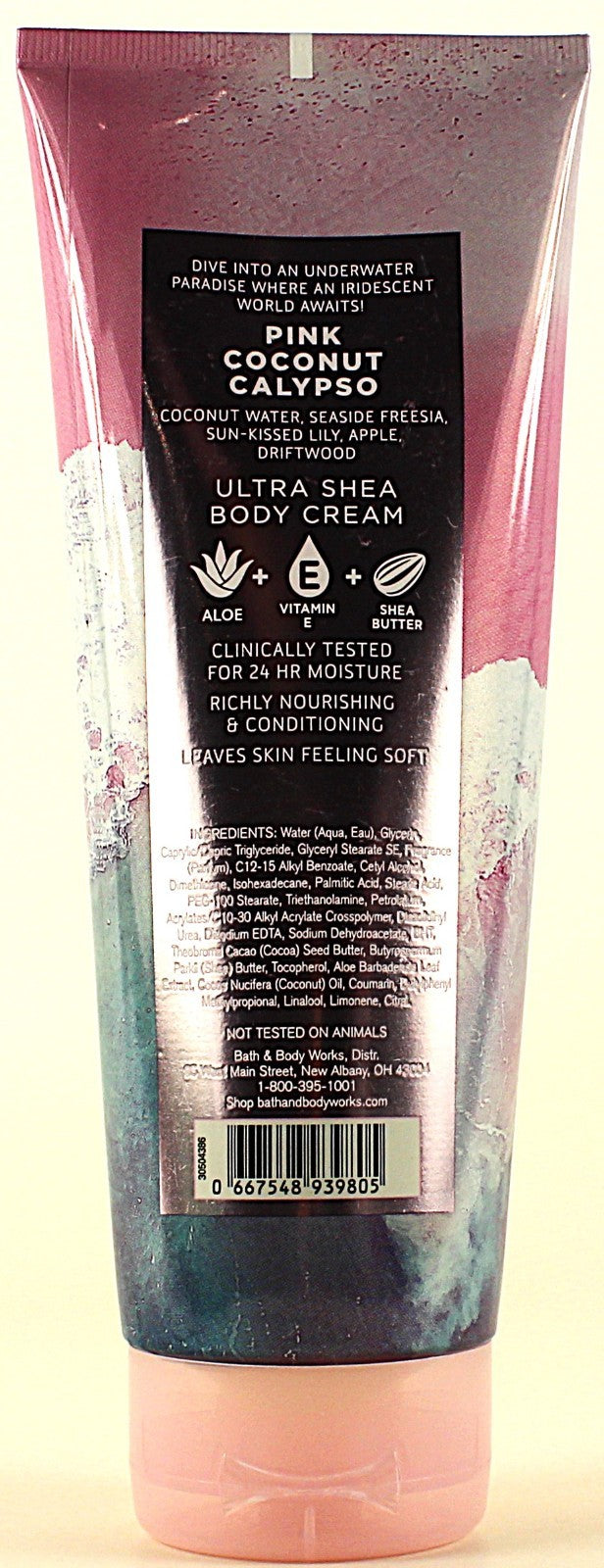 Pink Coconut Calypso Body Cream Lotion - 8oz (6-Pack)