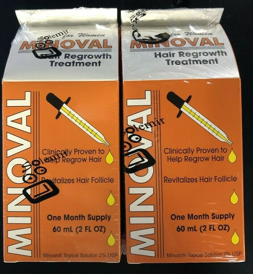 Hair Regrowth Treatment Lotion 2oz Dropper - 2 Pack