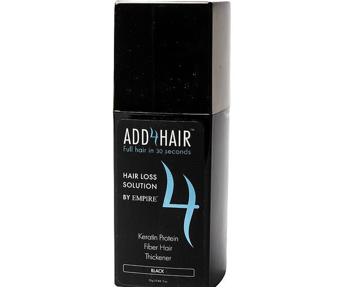 ADD4HAIR Keratin Protein Fiber Hair Thickener 25 g - Black