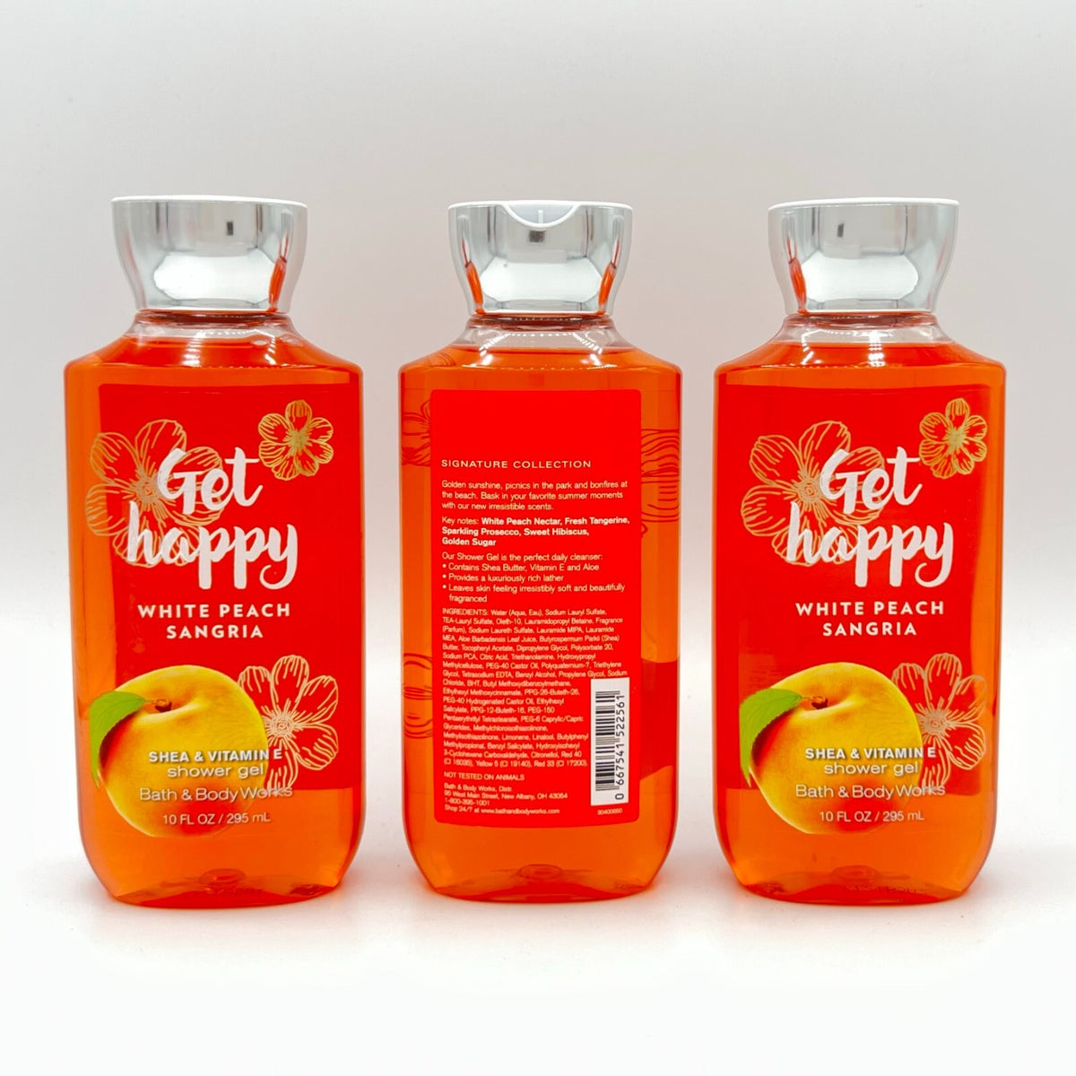 White Peach Sangria Shower Gel - 10oz