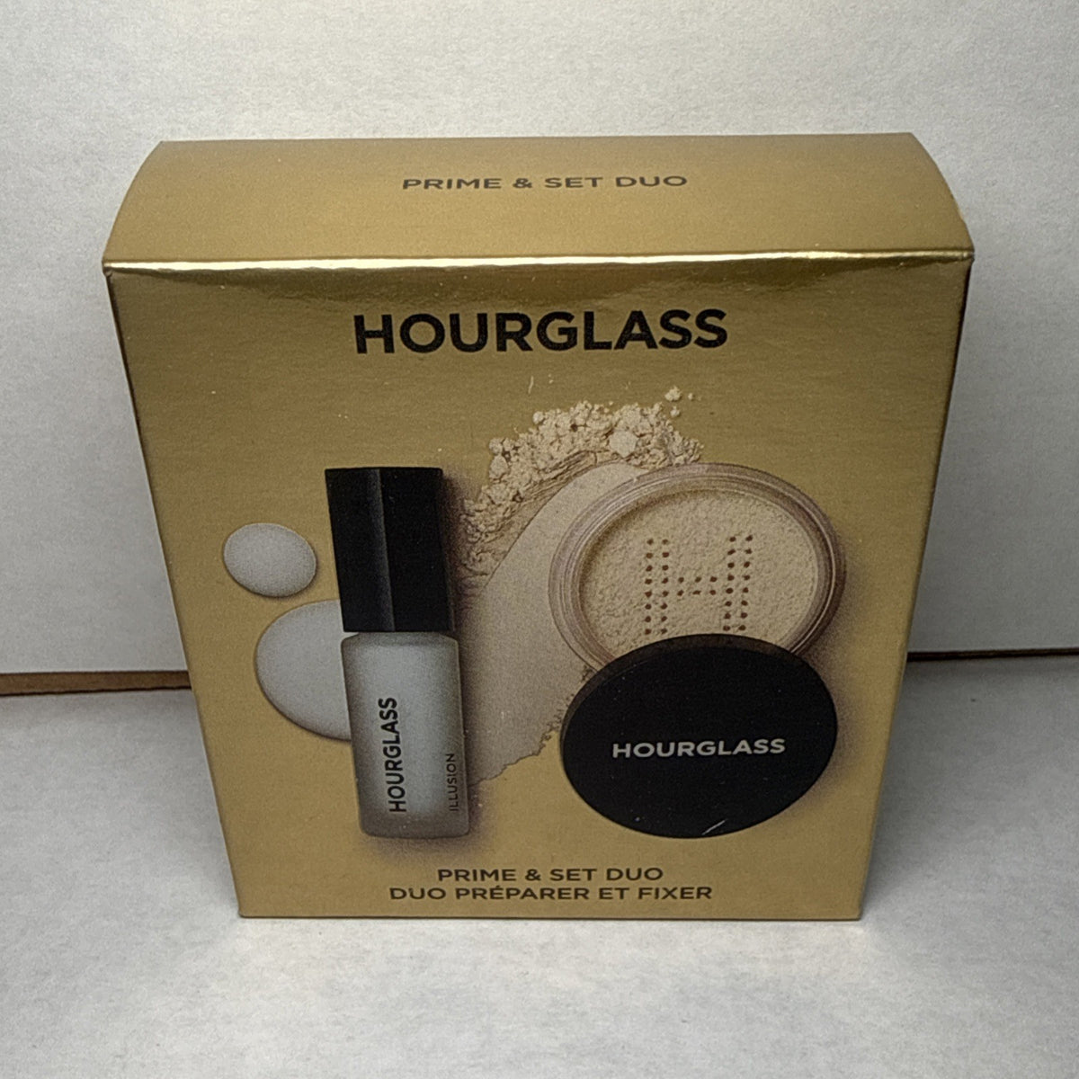 Hourglass Illusion Prime & Set Duo Mini Travel Size Kit - New