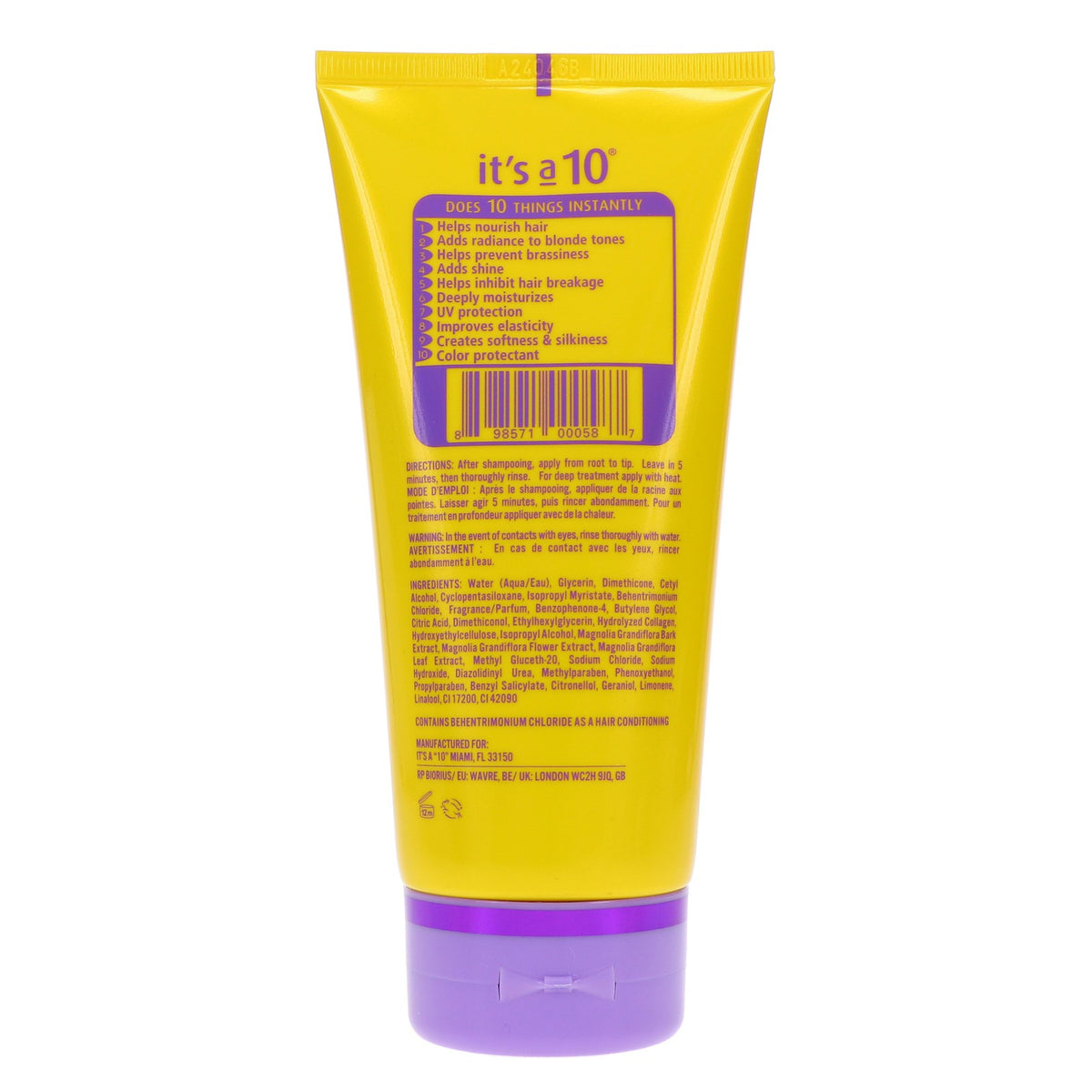 It's a 10 Miracle Blonde 5-Minute Repair Hair Treatment 3 Pack - 5 oz