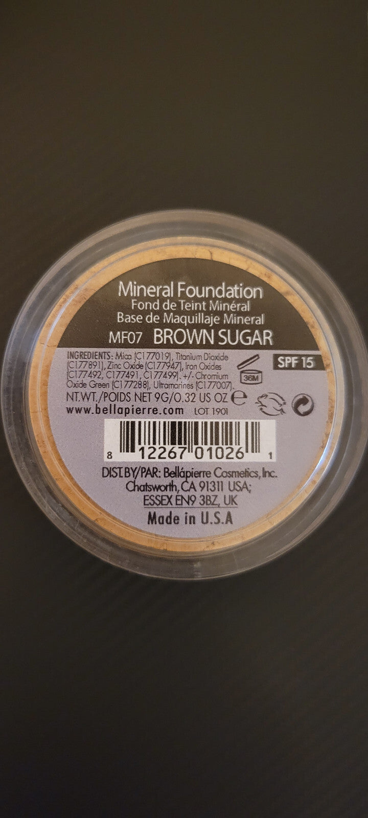 5-in-1 Loose Mineral Foundation - Brown Sugar Shade