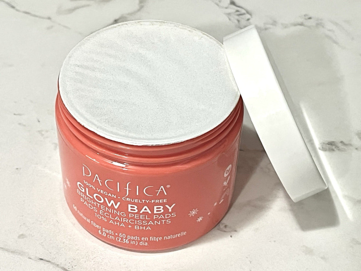 Pacifica Glow Baby Brightening Peel Pads 10% AHA + BHA - 60 SEALED