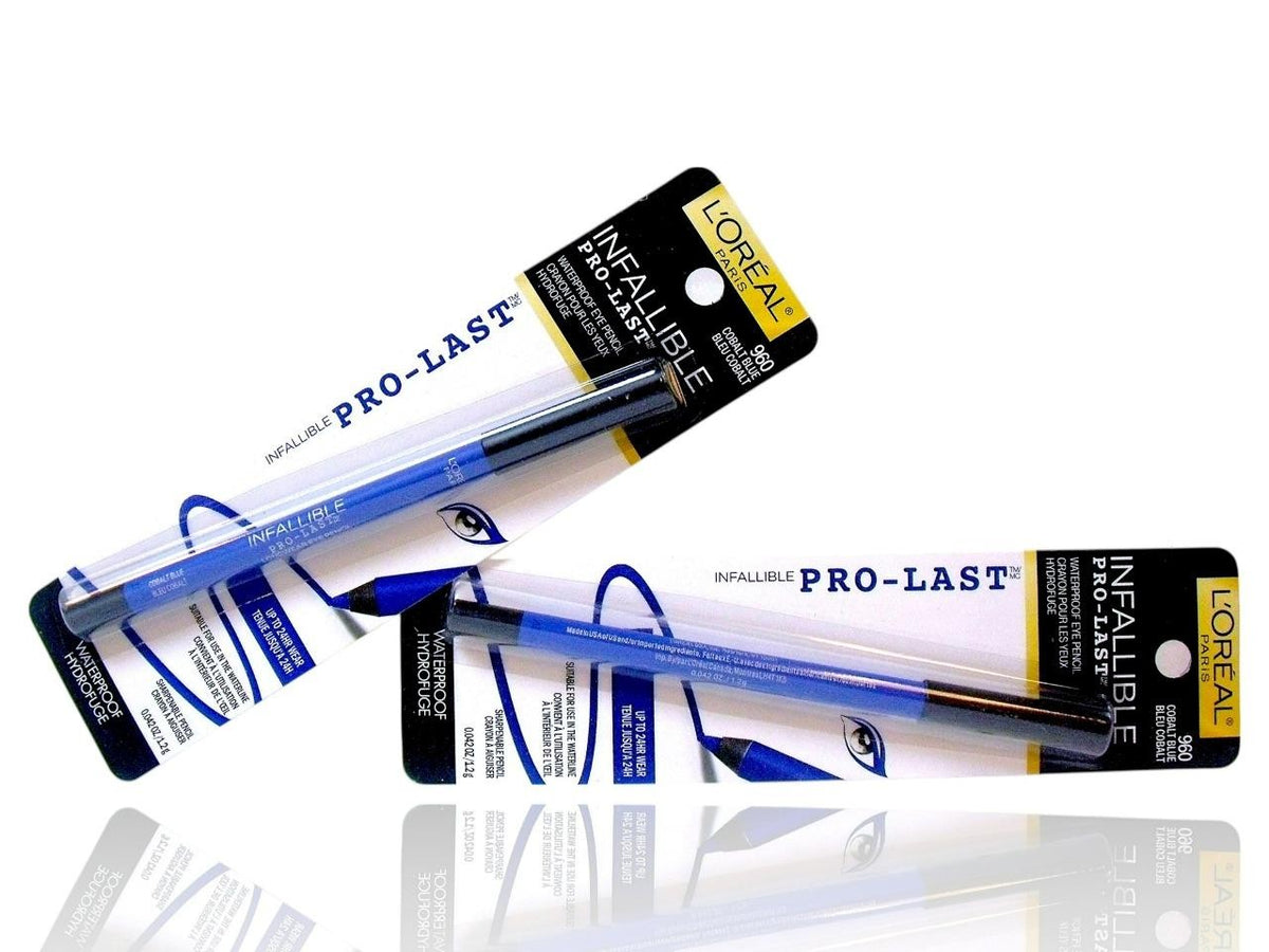 Waterproof Gel Eyeliner Pencil 2 Pack - Long-Lasting Smudge-Resistant Makeup