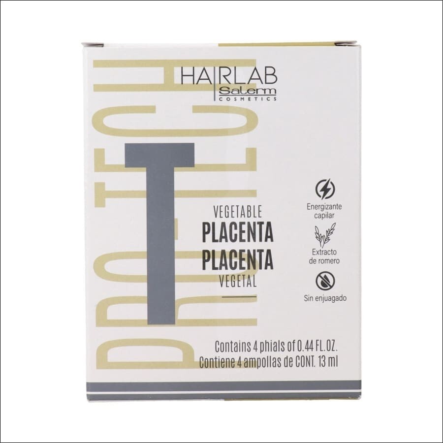 Salerm Hair Lab Placenta Vegetable 4 Phials
