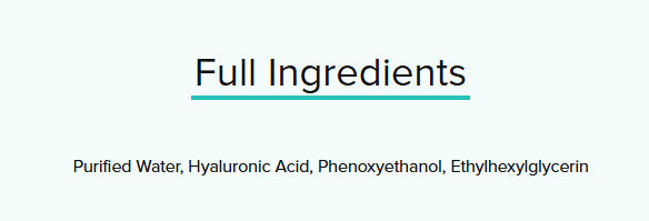 Hyaluronic Acid Hydrating Serum - Moisturizing Skin Care for Dull Skin - 0.5oz