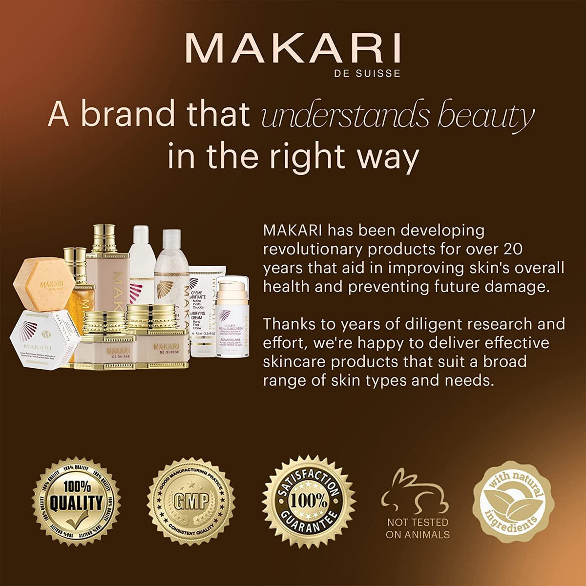 Makari Classic Caviar Skin Brightening Body Glycerin 5.1 fl oz - Hydrating & Radiant