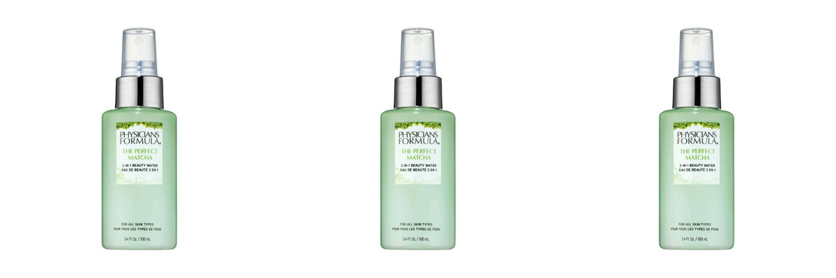 Physicians Formula Matcha Face Mist 3-Pack - 3.4oz Hydrating 3-in-1 Beauty Water Bundle