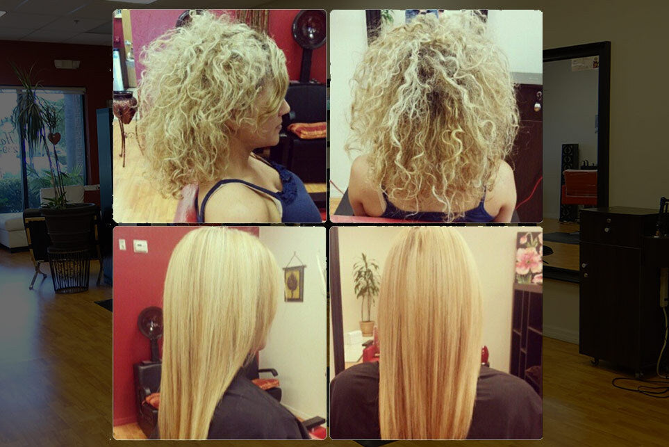 Hair Treatment with Stem Cells for Brown Hair - 33 oz / 1 L - Repairs & Smooths