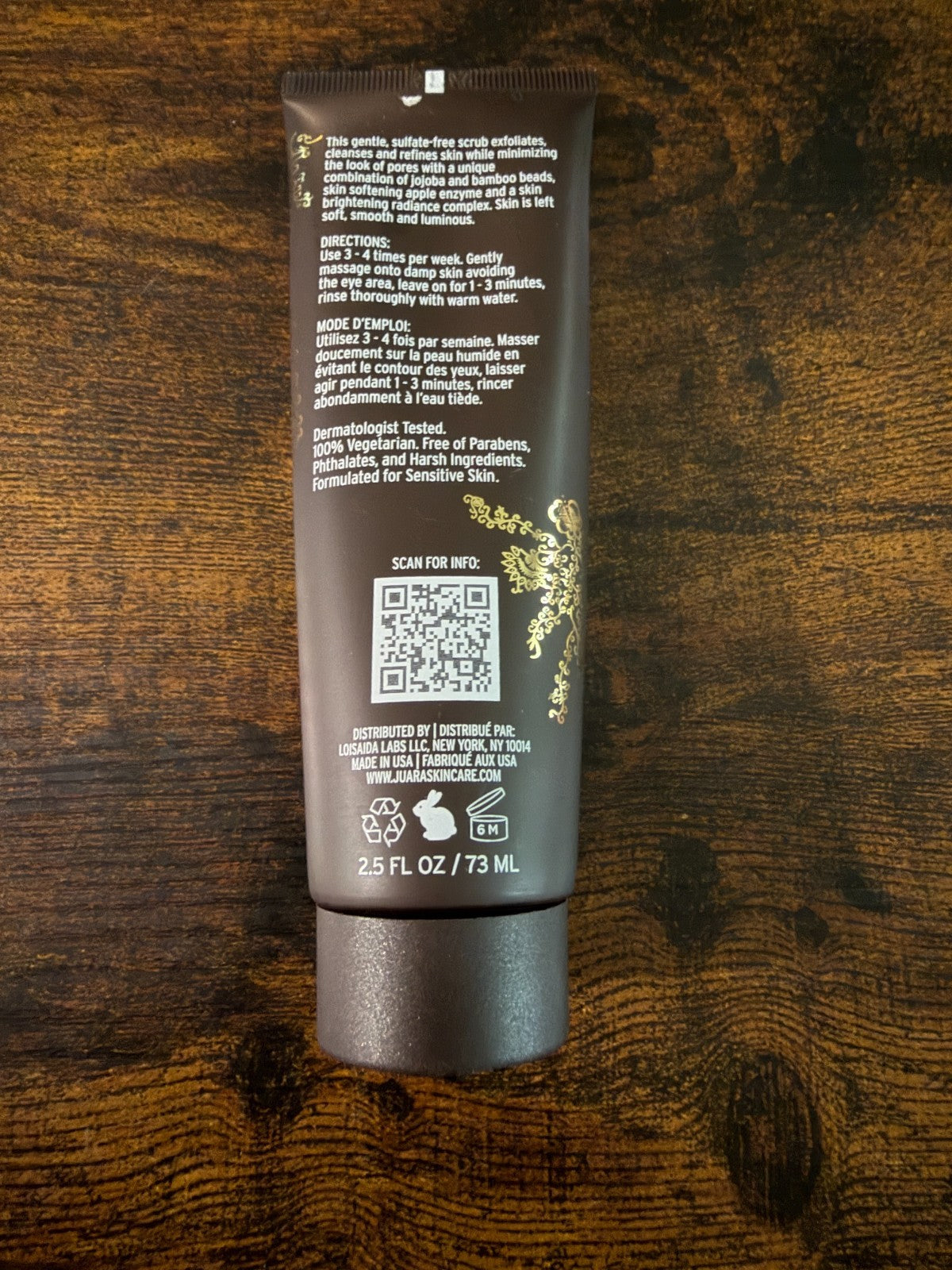 Juara Radiance Enzyme Scrub NEW SEALED 2.5 FL OZ