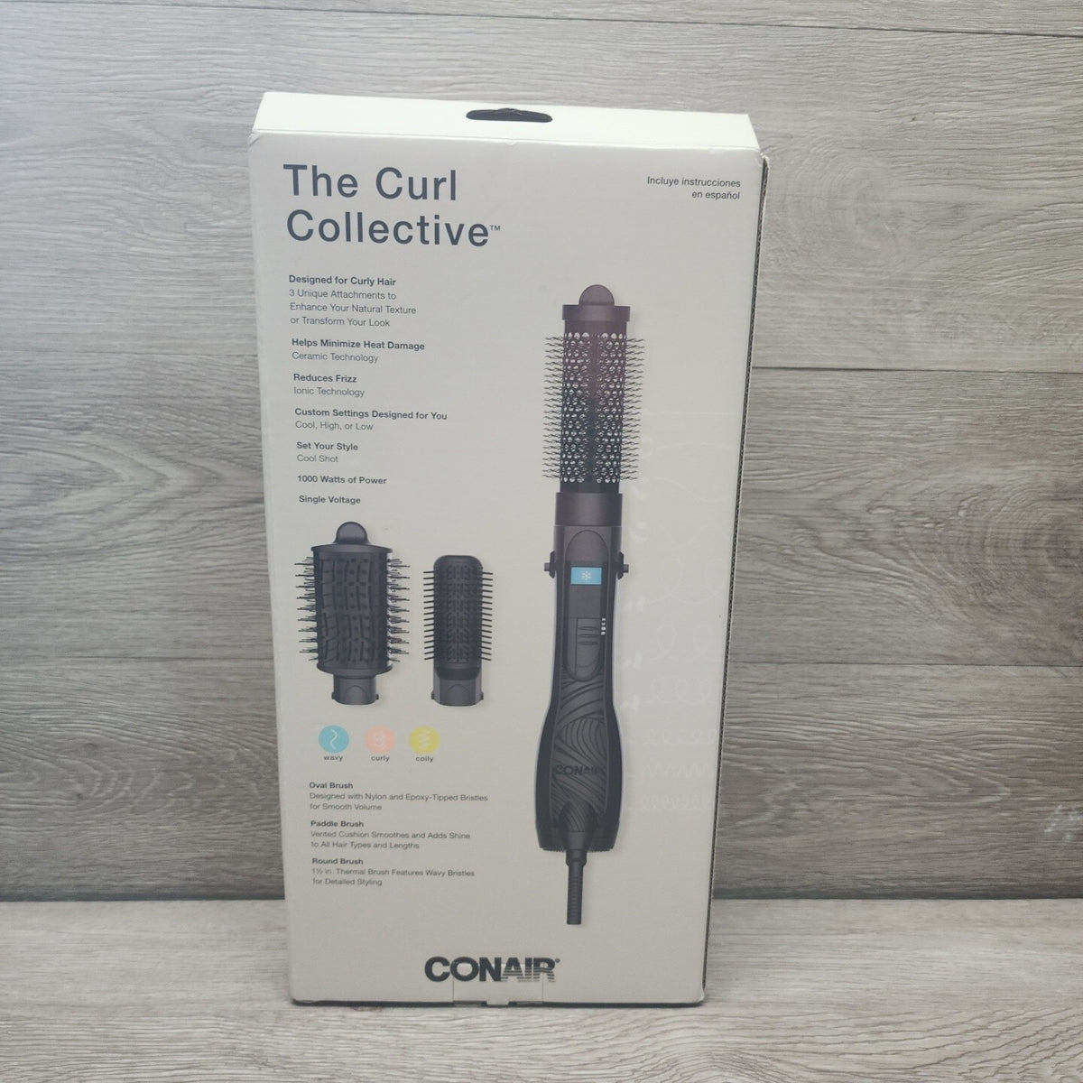 ⚡️Conair The Curl Collective 3-in-1 Blowout Kit, 3 Interchangeable