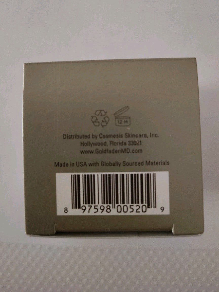 Goldfaden MD Eye Cream - Full Size 0.5 oz, Hydrating & Anti-Aging
