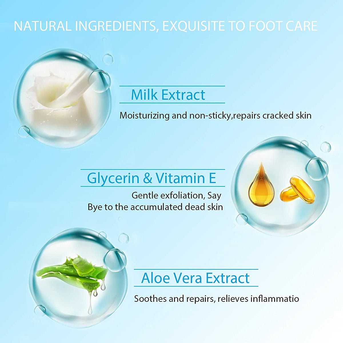 Foot Peeling Mask - 2 Pair Exfoliating Foot Peel