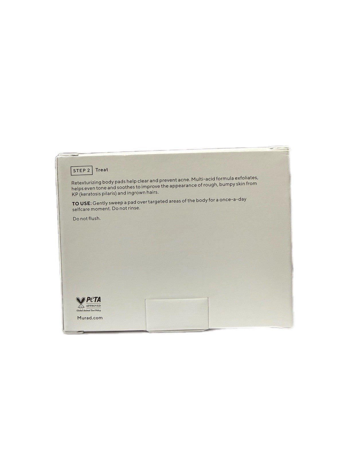 Murad Acne Control Retexturizing Body Pads 45 Count - NEW In Box