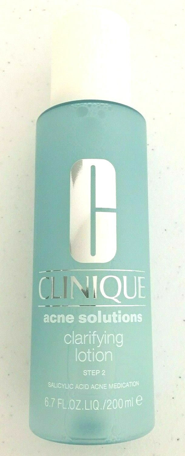 Clinique Acne Solutions Clarifying Lotion 6.7 oz Salicylic Acid Step 2