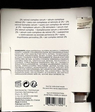 Retinol Serum Nighttime Skin Renewal 0.25 fl oz - Anti-Aging Face Treatment