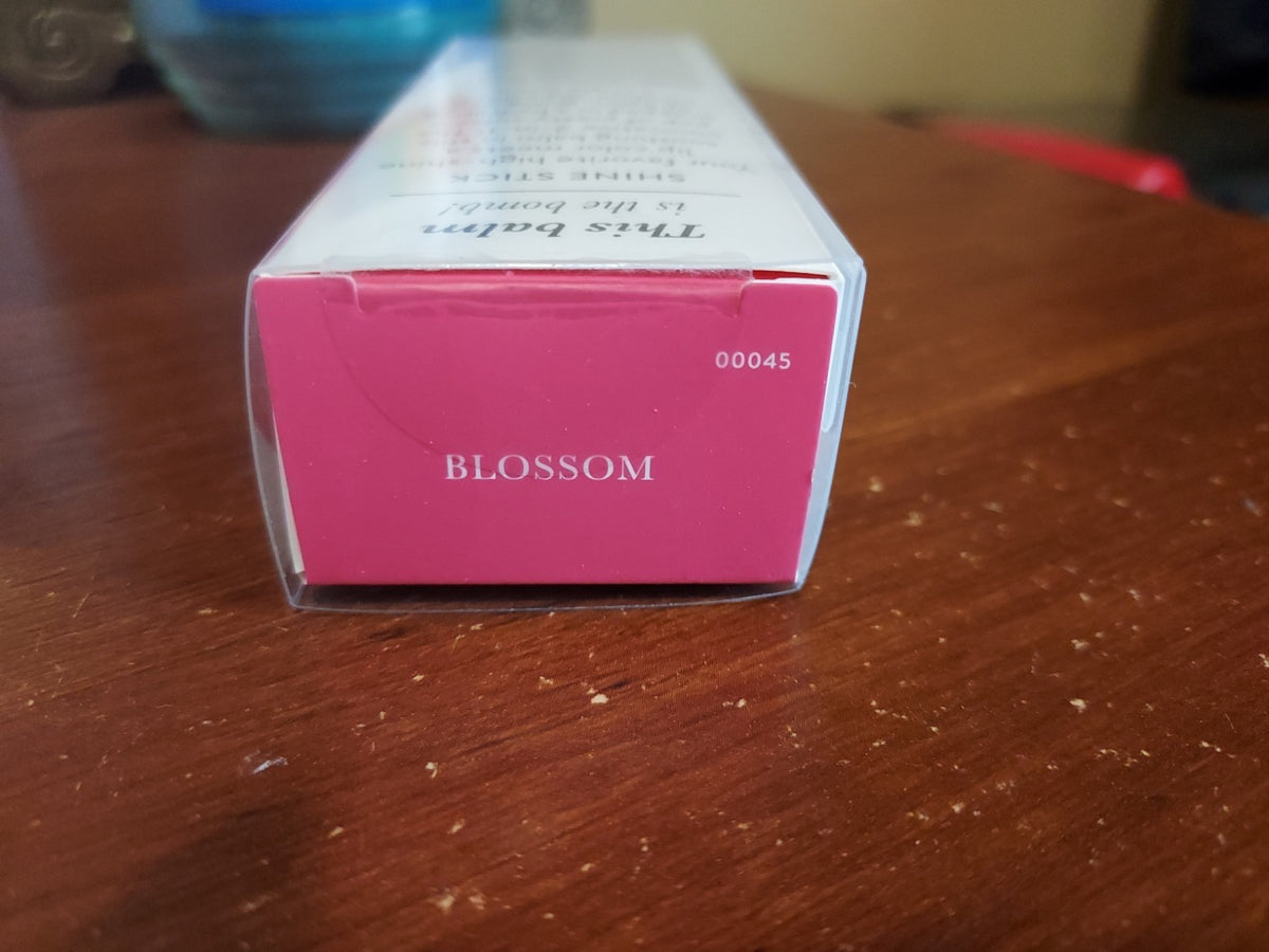 Moisturizing Lip Color Stick with Balm - Blossom Shade, 0.1 oz