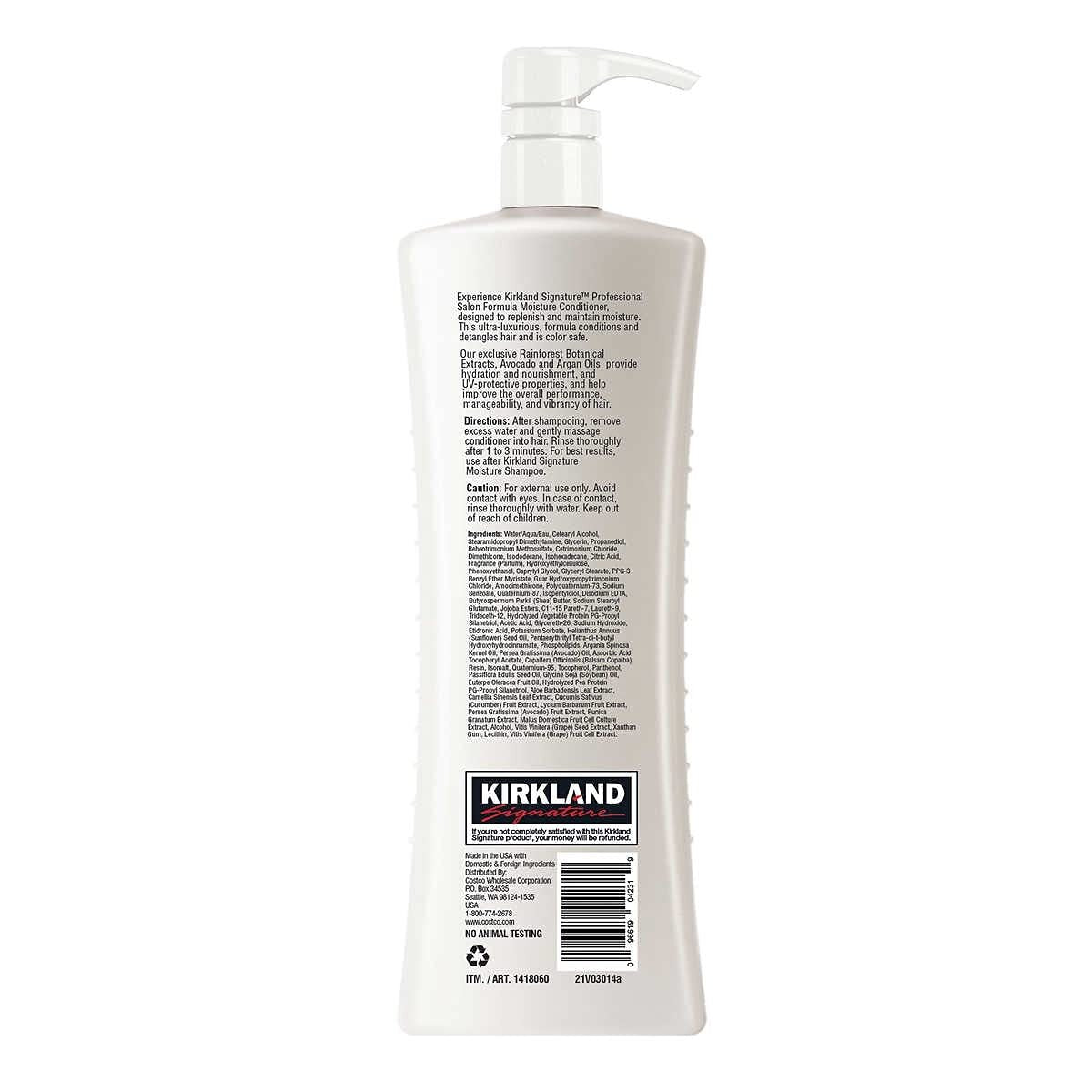 Salon Moisture Conditioner 33.8 Fl Oz - Pack of 2 Hydrating Hair Care