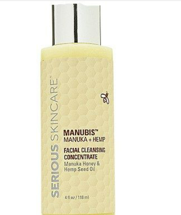 Facial Cleansing Concentrate with Manuka Honey & Hemp Seed Oil - 4oz