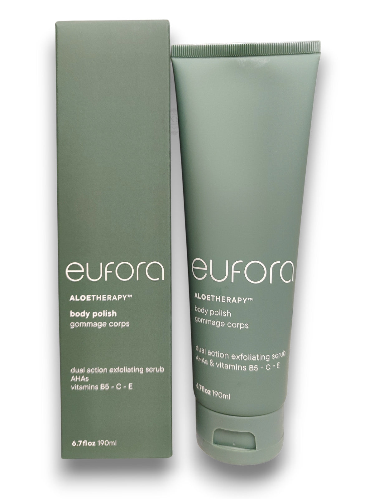 Eufora Aloetherapy Body Polish Exfoliating Scrub 6.7 Oz 190 ml