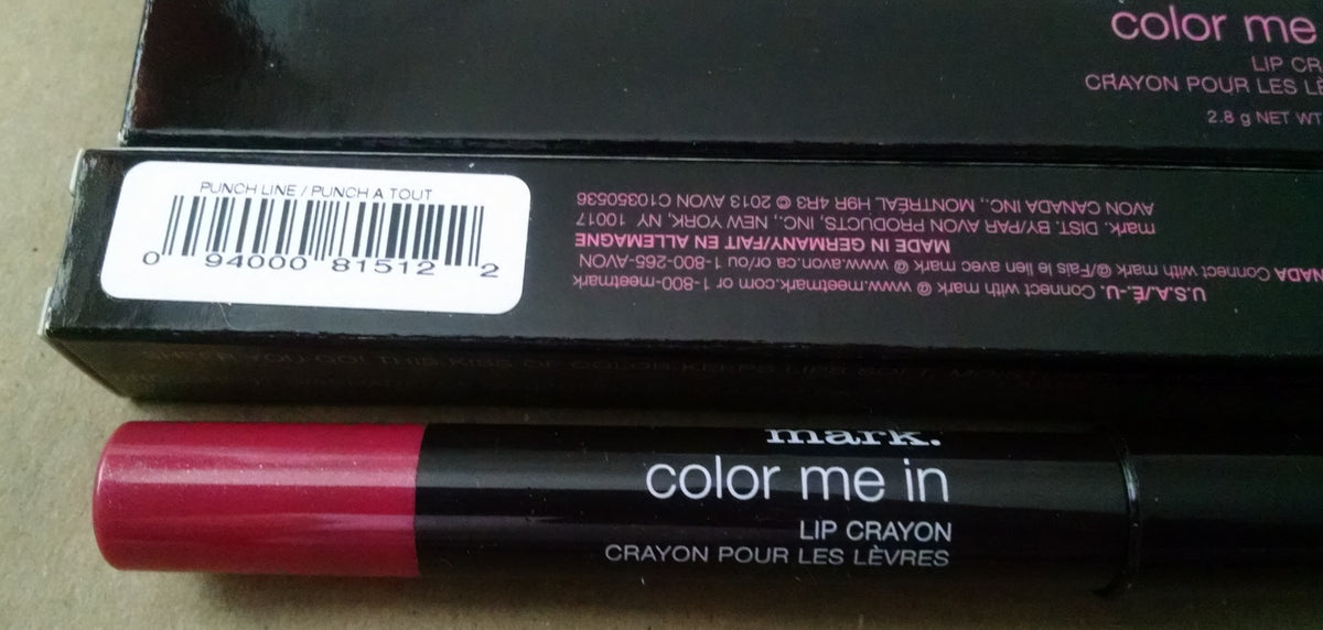 Lip Crayon Set - Avon Mark Color Me In 4-Piece Lipstick & Gloss