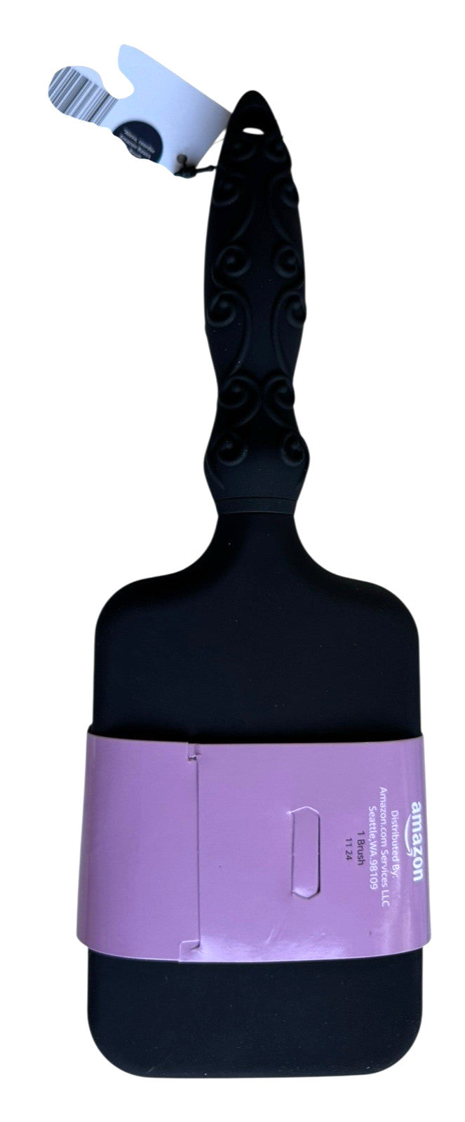 Paddle Hair Brush for Wet or Dry Hair - Black