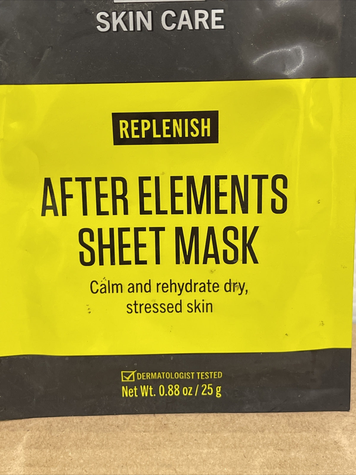 Men's Facial Sheet Masks - 5 Pack After Elements