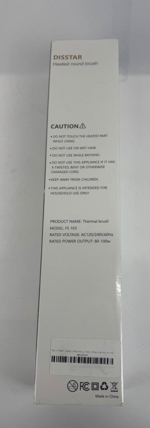 Ionic Thermal Hair Brush 1.5 Inch Volumizing Blowout Styling Dual Voltage