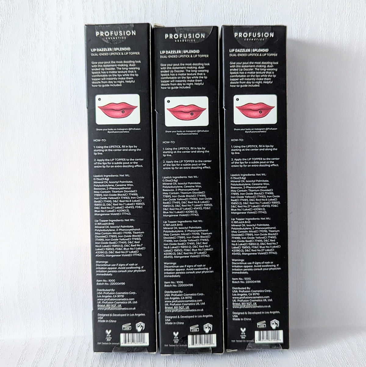 Profusion Lip Dazzler Dual-Ended Lipstick & Lip Topper - Splendid